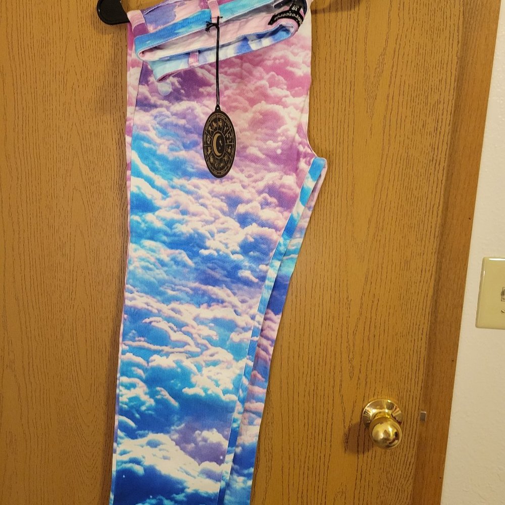 Dolls Kill Horoscopez Pants "Heaven's Calling"